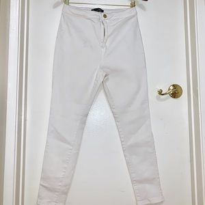 VICE high waist white denim